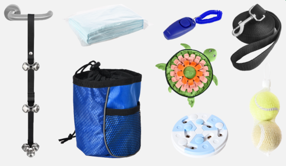 Puppy training kit